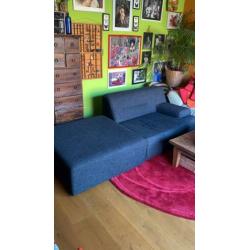 Modulaire design hoekbank