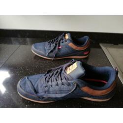 Levi heren sneakers maat 46,5 (US 12), jeans stof.