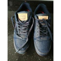 Levi heren sneakers maat 46,5 (US 12), jeans stof.